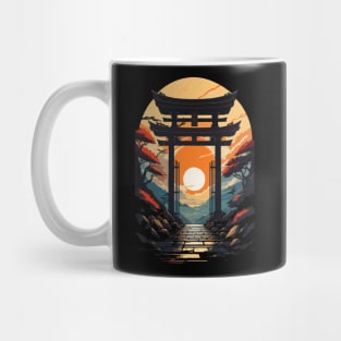 Torii Gate Art Mug